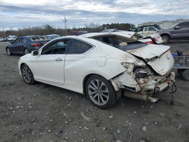 1HGCT2B87FA000939 - 2015 HONDA ACCORD EXL WHITE photo 2