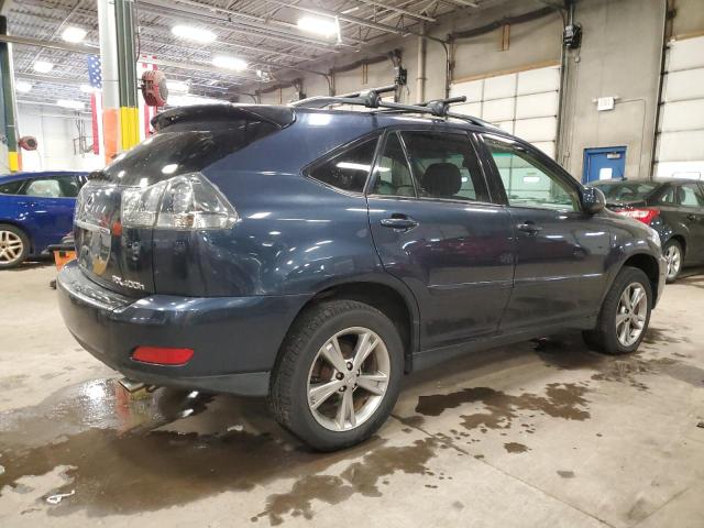 JTJHW31U360047002 - 2006 LEXUS RX 400 BLUE photo 3