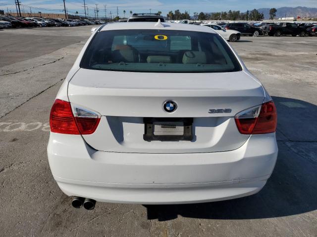 WBAVC57588NK77311 - 2008 BMW 328I I SULEV WHITE photo 6