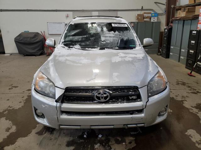 2T3BK32V39W005683 - 2009 TOYOTA RAV4 SPORT SILVER photo 5