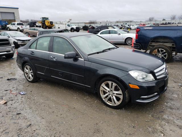 WDDGF8ABXDR261574 - 2013 MERCEDES-BENZ C 300 4MATIC CHARCOAL photo 4