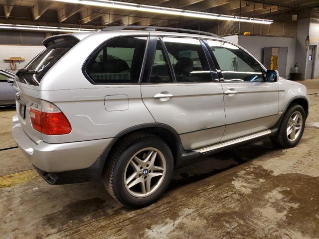 5UXFA135X4LU21084 - 2004 BMW X5 3.0I SILVER photo 3