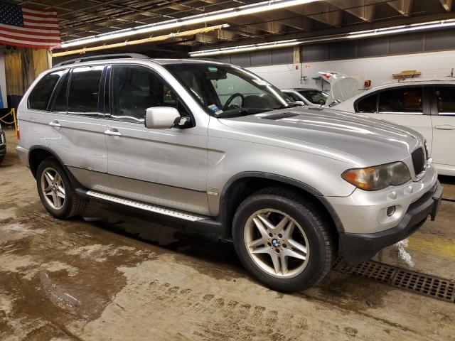 5UXFA135X4LU21084 - 2004 BMW X5 3.0I SILVER photo 4