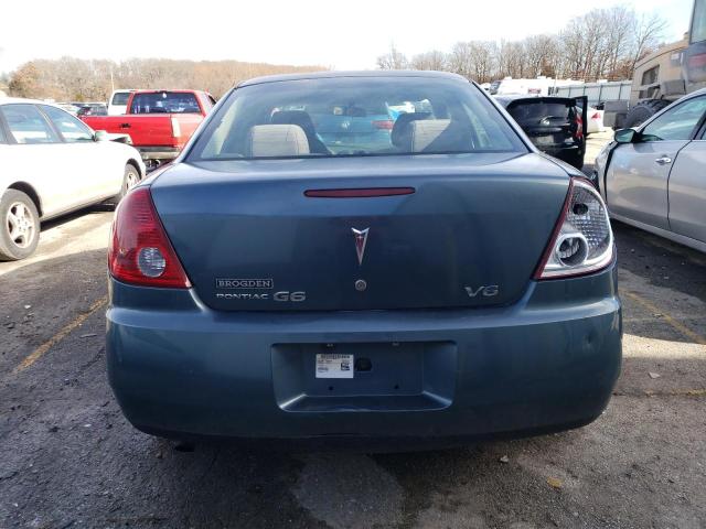 1G2ZG558564128058 - 2006 PONTIAC G6 SE1 BLUE photo 6