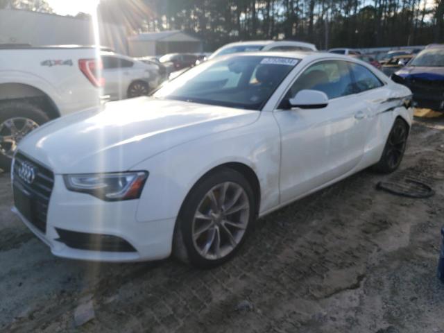 WAULFAFR6EA004561 - 2014 AUDI A5 PREMIUM PLUS WHITE photo 1