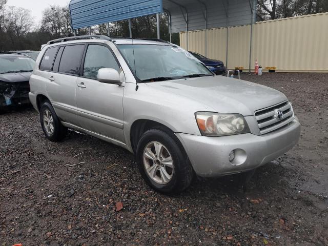 JTEGD21A350114650 - 2005 TOYOTA HIGHLANDER GRAY photo 4