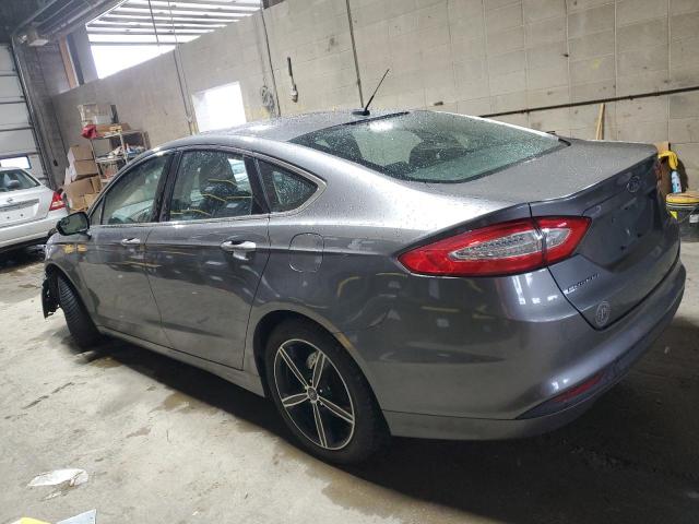 3FA6P0HD3ER371017 - 2014 FORD FUSION SE GRAY photo 2