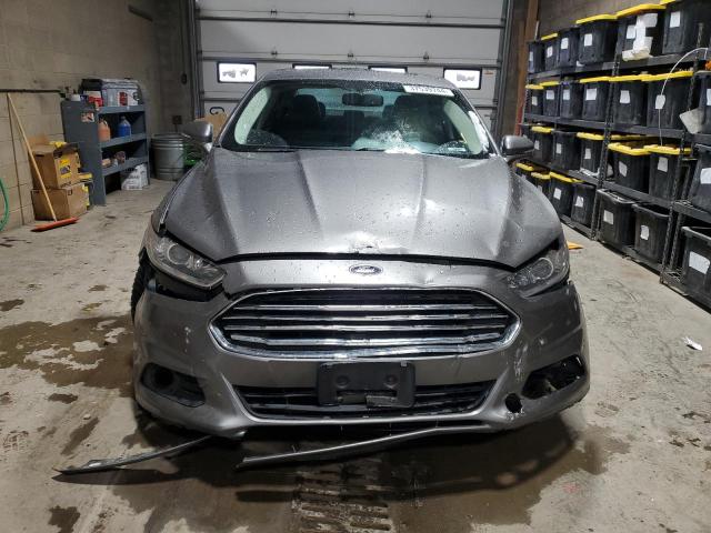 3FA6P0HD3ER371017 - 2014 FORD FUSION SE GRAY photo 5