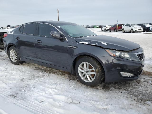 KNAGM4A76D5365858 - 2013 KIA OPTIMA LX GRAY photo 4