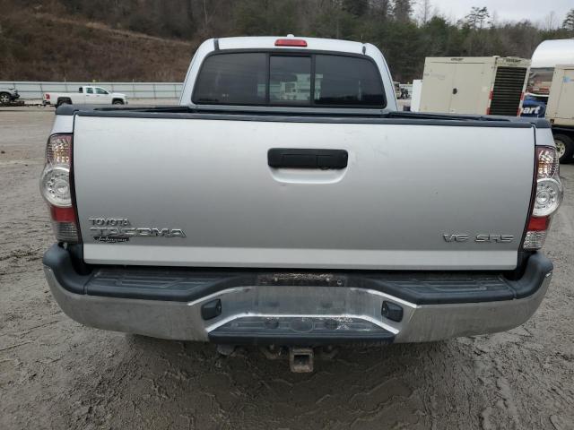 5TEUU4EN2AZ728079 - 2010 TOYOTA TACOMA ACCESS CAB SILVER photo 6