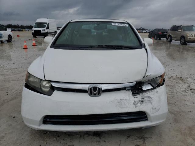 1HGFA16847L032079 - 2007 HONDA CIVIC EX WHITE photo 5