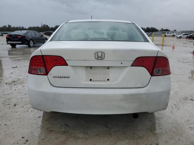 1HGFA16847L032079 - 2007 HONDA CIVIC EX WHITE photo 6