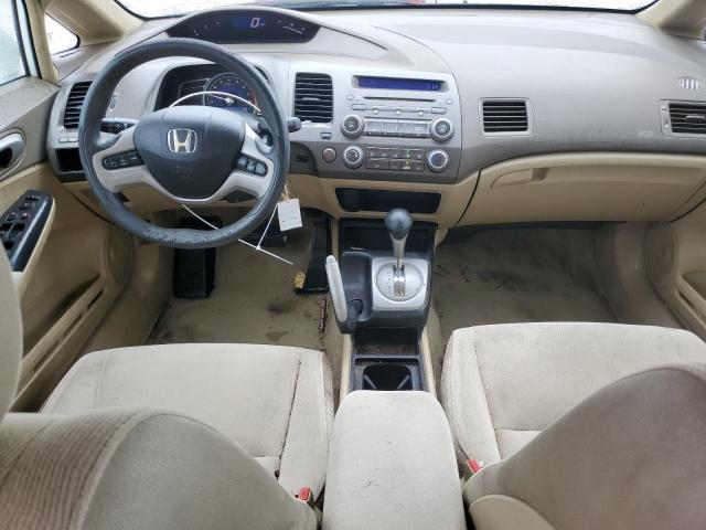 1HGFA16847L032079 - 2007 HONDA CIVIC EX WHITE photo 8