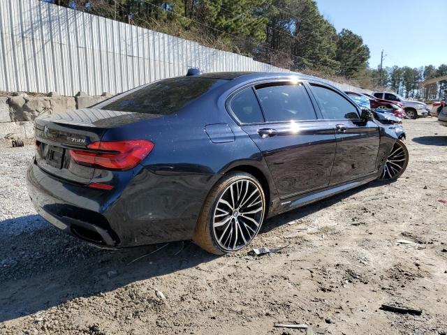 WBA7F0C53KGM24560 - 2019 BMW 750 I BLUE photo 3