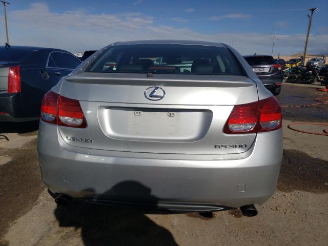 JTHBH96S865016181 - 2006 LEXUS GS 300 SILVER photo 6