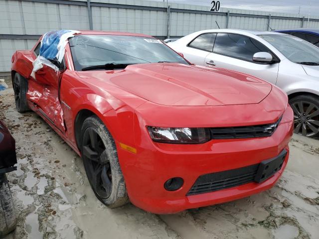 2G1FB1E35F9309175 - 2015 CHEVROLET CAMARO LS RED photo 4