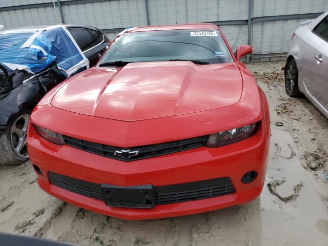 2G1FB1E35F9309175 - 2015 CHEVROLET CAMARO LS RED photo 5