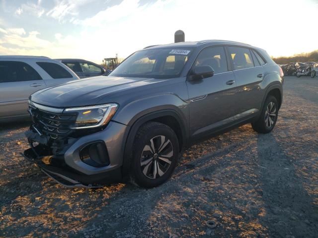 1V2DE2CA9RC206124 - 2024 VOLKSWAGEN ATLAS CROS SE Серебристый фото 1