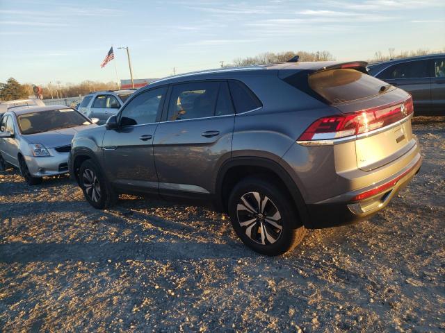 1V2DE2CA9RC206124 - 2024 VOLKSWAGEN ATLAS CROS SE Серебристый фото 2