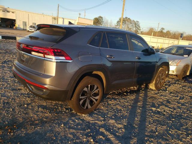 1V2DE2CA9RC206124 - 2024 VOLKSWAGEN ATLAS CROS SE Серебристый фото 3