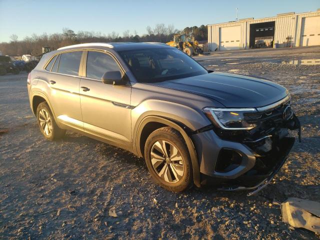 1V2DE2CA9RC206124 - 2024 VOLKSWAGEN ATLAS CROS SE Серебристый фото 4