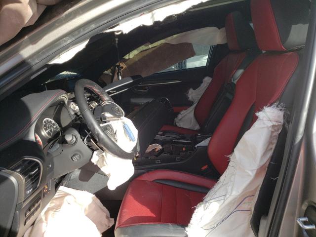 JTJSARBZXM2182030 - 2021 LEXUS NX 300 BASE ნაცრისფერი ფოტო 7