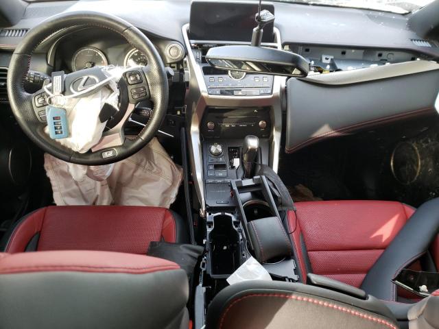 JTJSARBZXM2182030 - 2021 LEXUS NX 300 BASE ნაცრისფერი ფოტო 8