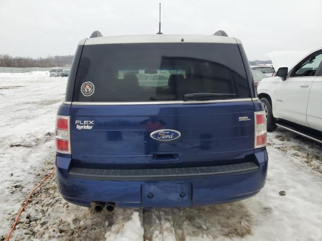 2FMGK5CCXBBD24713 - 2011 FORD FLEX SEL BLUE photo 6