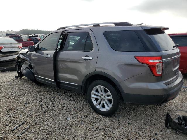 1FM5K8D81DGC30959 - 2013 FORD EXPLORER XLT GRAY photo 2