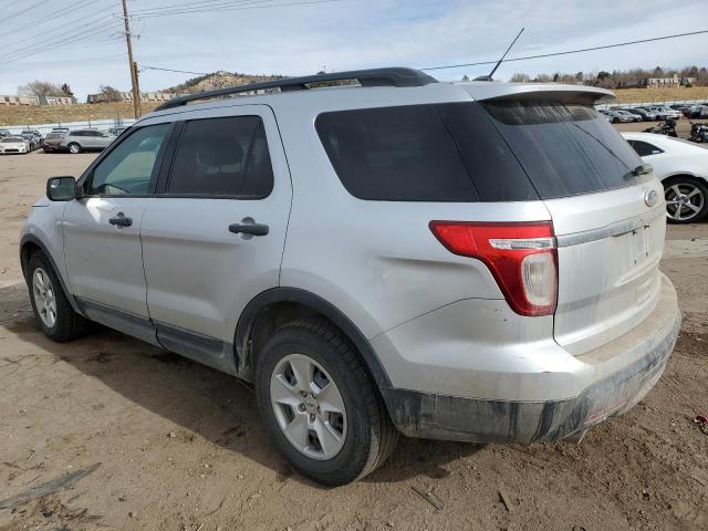 1FM5K7B80DGA25758 - 2013 FORD EXPLORER SILVER photo 2