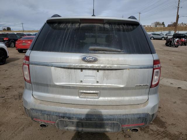 1FM5K7B80DGA25758 - 2013 FORD EXPLORER SILVER photo 6