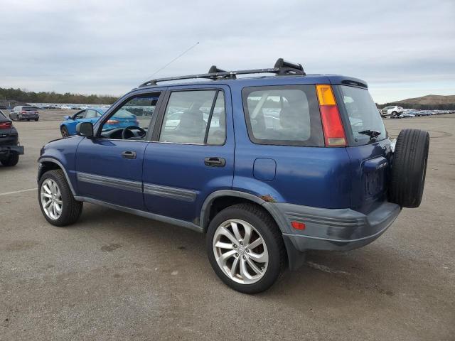 JHLRD1849VC019261 - 1997 HONDA CR-V LX BLUE photo 2