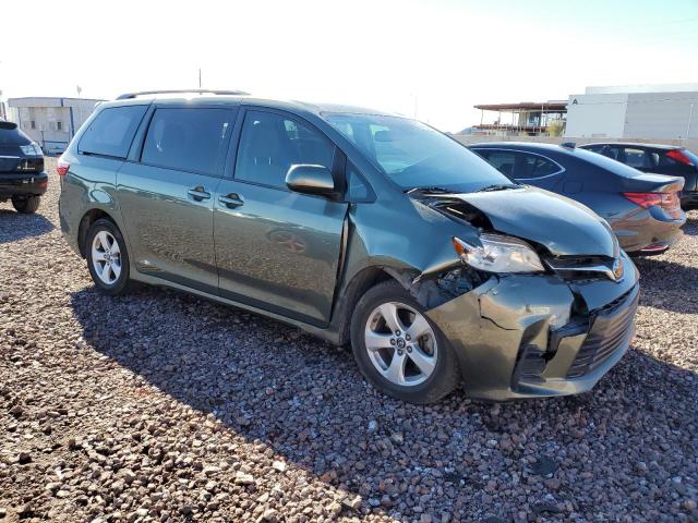 5TDKZ3DC6LS049225 - 2020 TOYOTA SIENNA LE GREEN photo 4