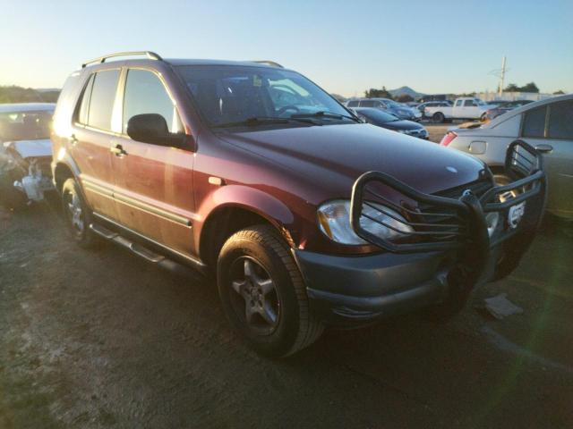 4JGAB54E2WA013056 - 1998 MERCEDES-BENZ ML 320 BURGUNDY photo 4