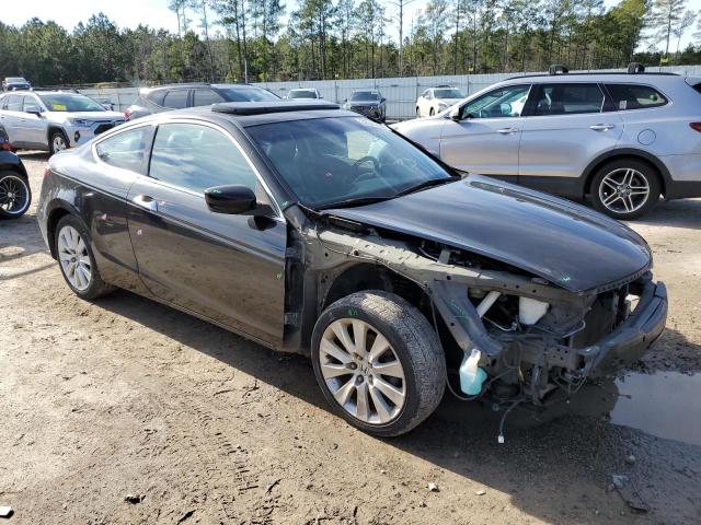 1HGCS22838A013418 - 2008 HONDA ACCORD EXL BLACK photo 4