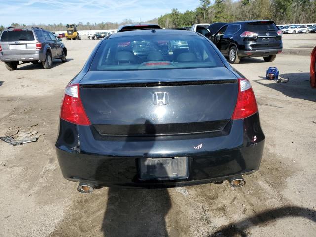 1HGCS22838A013418 - 2008 HONDA ACCORD EXL BLACK photo 6