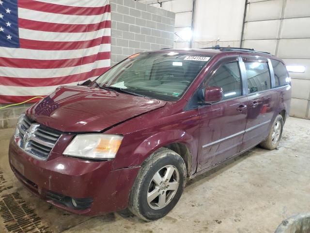 2D8HN54189R520200 - 2009 DODGE GRAND CARA SXT BURGUNDY photo 1