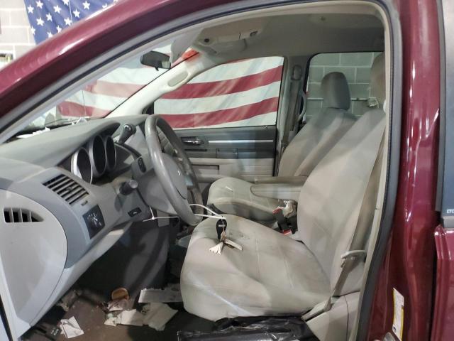 2D8HN54189R520200 - 2009 DODGE GRAND CARA SXT BURGUNDY photo 7