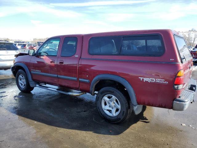 5TBBT44132S299065 - 2002 TOYOTA TUNDRA ACCESS CAB MAROON photo 2