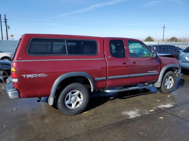 5TBBT44132S299065 - 2002 TOYOTA TUNDRA ACCESS CAB MAROON photo 3