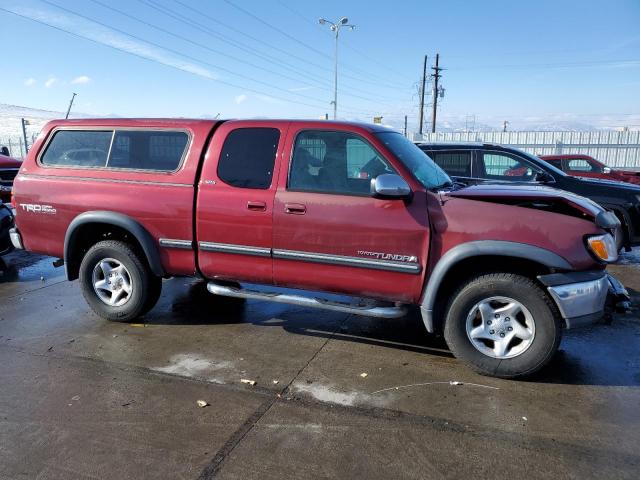 5TBBT44132S299065 - 2002 TOYOTA TUNDRA ACCESS CAB MAROON photo 4