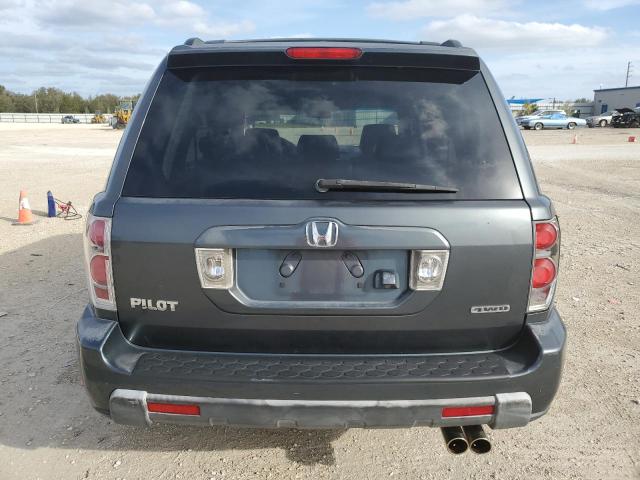 2HKYF18746H506208 - 2006 HONDA PILOT EX GREEN photo 6