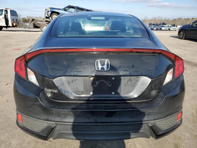 2HGFC4B57JH306421 - 2018 HONDA CIVIC LX BLACK photo 6