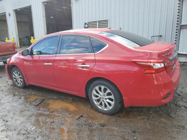3N1AB7APXJL618596 - 2018 NISSAN SENTRA S RED photo 2