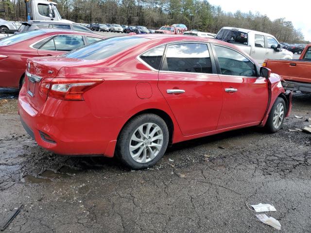 3N1AB7APXJL618596 - 2018 NISSAN SENTRA S RED photo 3