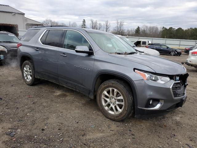 1GNEVGKW2KJ201369 - 2019 CHEVROLET TRAVERSE LT GRAY photo 4