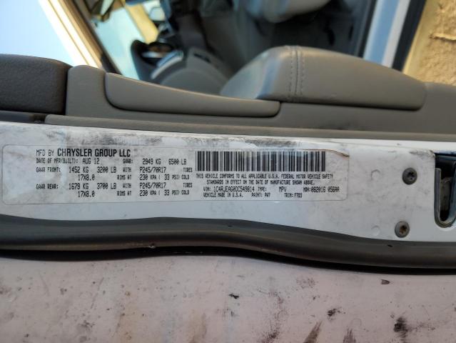 1C4RJEAG0DC549814 - 2013 JEEP GRAND CHER LAREDO Ақ фото 13