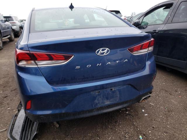 5NPE34AF2KH787837 - 2019 HYUNDAI SONATA LIMITED BLUE photo 6