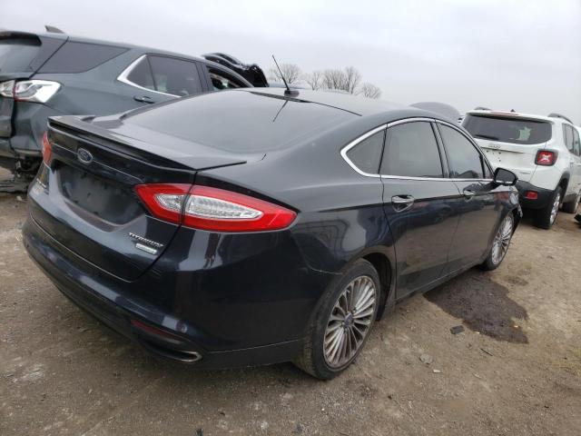 3FA6P0K92DR166386 - 2013 FORD FUSION TITANIUM BLACK photo 3