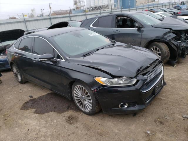 3FA6P0K92DR166386 - 2013 FORD FUSION TITANIUM BLACK photo 4